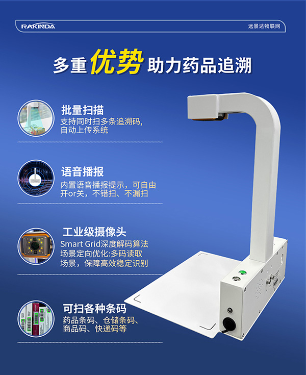 案例分享—藥品溯源碼批量掃描錄入設備落地深圳多家醫院社康