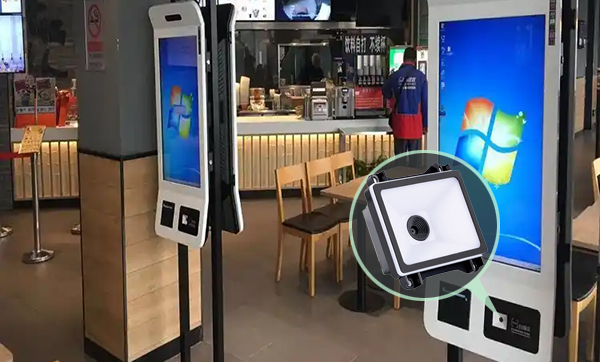 戶外廣告機遇到掃碼難題？工業級嵌入式二維碼掃碼器輕松應對?