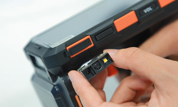 二維碼識讀器嵌入輕薄型手持終端，助力移動場景應用