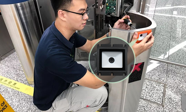 掃紙質和手機二維碼掃描模塊，可嵌入式安裝的，閘機上面使用