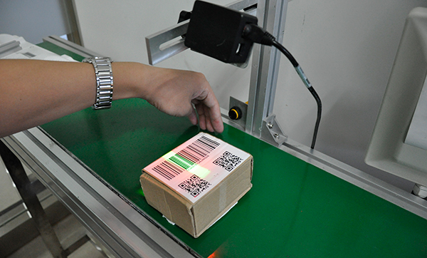 固定式掃碼器，用于流水線掃一維碼