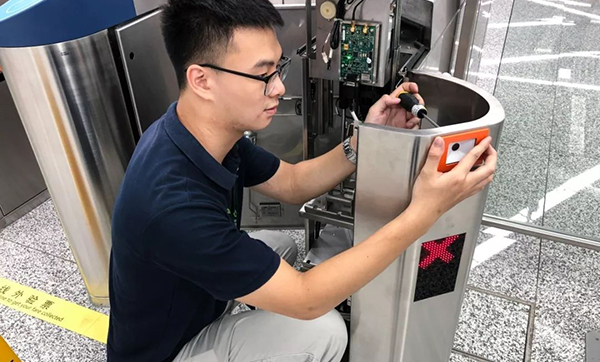 二維碼模組，嵌入到門禁機里面